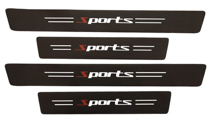Emblaze - Carbon Fiber Door Sill Protector 8Pcs