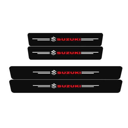 Emblaze - Carbon Fiber Door Sill Protector 8Pcs