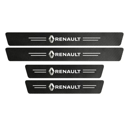 Emblaze - Carbon Fiber Door Sill Protector 8Pcs